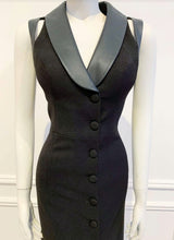 Load image into Gallery viewer, Hellen Gown in solid black - Shop women style vintage, Audrey Hepburn jackets online -Christine
