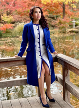 Load image into Gallery viewer, Ann dress in Blue
