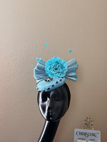 Christine hat, derby hat, hat matching dress, wedding hat, Kentucky hat, Ascot hat, mother of bride hat, mother of groom hat, church hat, headpiece, occasions hat, hat matching dress, bead hat, pearls hat, Rhinestone hat, feather hat, church hat