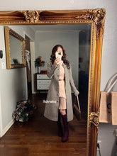 Load image into Gallery viewer, Irina Fall Coat in Hounds Tooths Brown
