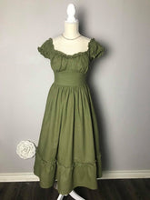Load image into Gallery viewer, Belle Dress in linen - Shop women style vintage, Audrey Hepburn jackets online -Christine
