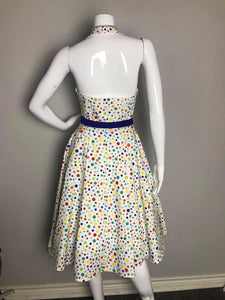 Annie Dress in Polka dots - Shop women style vintage, Audrey Hepburn jackets online -Christine