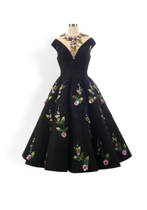 Aurora dress in Black - Shop women style vintage, Audrey Hepburn jackets online -Christine