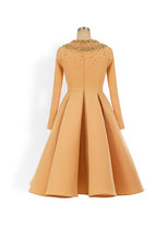 Load image into Gallery viewer, Kim dress in Gold - Shop women style vintage, Audrey Hepburn jackets online -Christine
