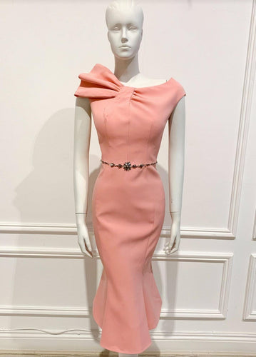 Sofia dress in darker Pink - Shop women style vintage, Audrey Hepburn jackets online -Christine
