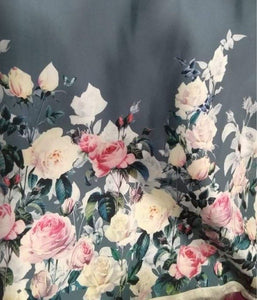 Kennedy Dress in Roses Silk size S - Shop women style vintage, Audrey Hepburn jackets online -Christine