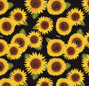 Suri Dress in Sunflowers Print cotton - Shop women style vintage, Audrey Hepburn jackets online -Christine