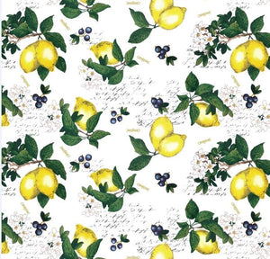 Lana Dress in lemon print cotton - Shop women style vintage, Audrey Hepburn jackets online -Christine