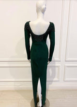 Load image into Gallery viewer, Jessi Gown in solid Green - Shop women style vintage, Audrey Hepburn jackets online -Christine
