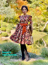 Load image into Gallery viewer, Abiel Dress in Maple leaf size XS
