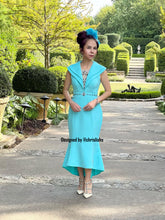 Load image into Gallery viewer, Marilyna dress in blue
