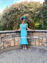 Load image into Gallery viewer, Marilyna dress in blue
