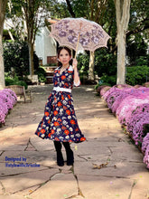 Load image into Gallery viewer, Catherine dress in bloom flowers
