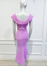 Load image into Gallery viewer, Grace dress in powder purple - Shop women style vintage, Audrey Hepburn jackets online -Christine
