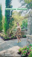 Load and play video in Gallery viewer, Suria dress in sunflower printed

